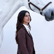 Alexandra Show Coat | Mocha Show Coat CriniereLife