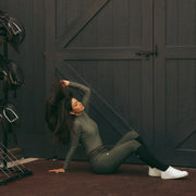 Juliette High Compression Breeches | Hunter Green Riding Breeches C R I N I Ē R E