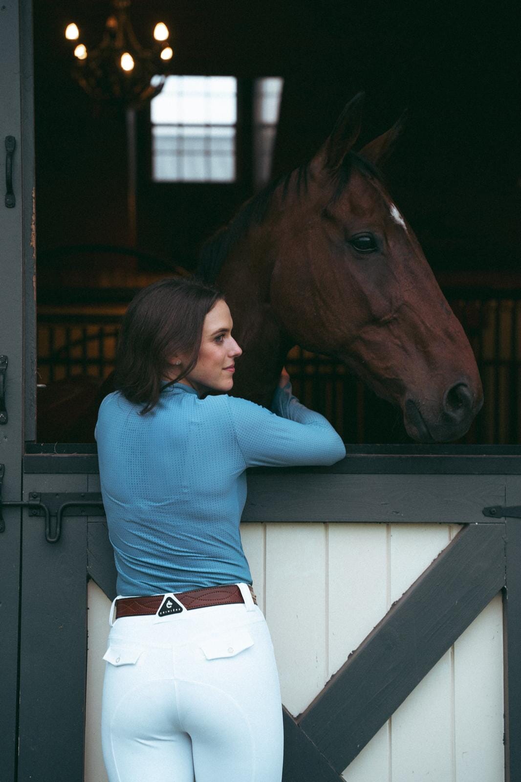 Kai Shirt Sky Blue Schooling Shirts CriniereLife