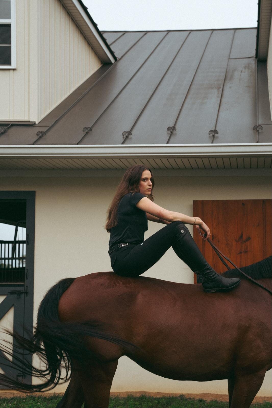 Margot Show Shirt | Black Show Shirts C R I N I Ē R E