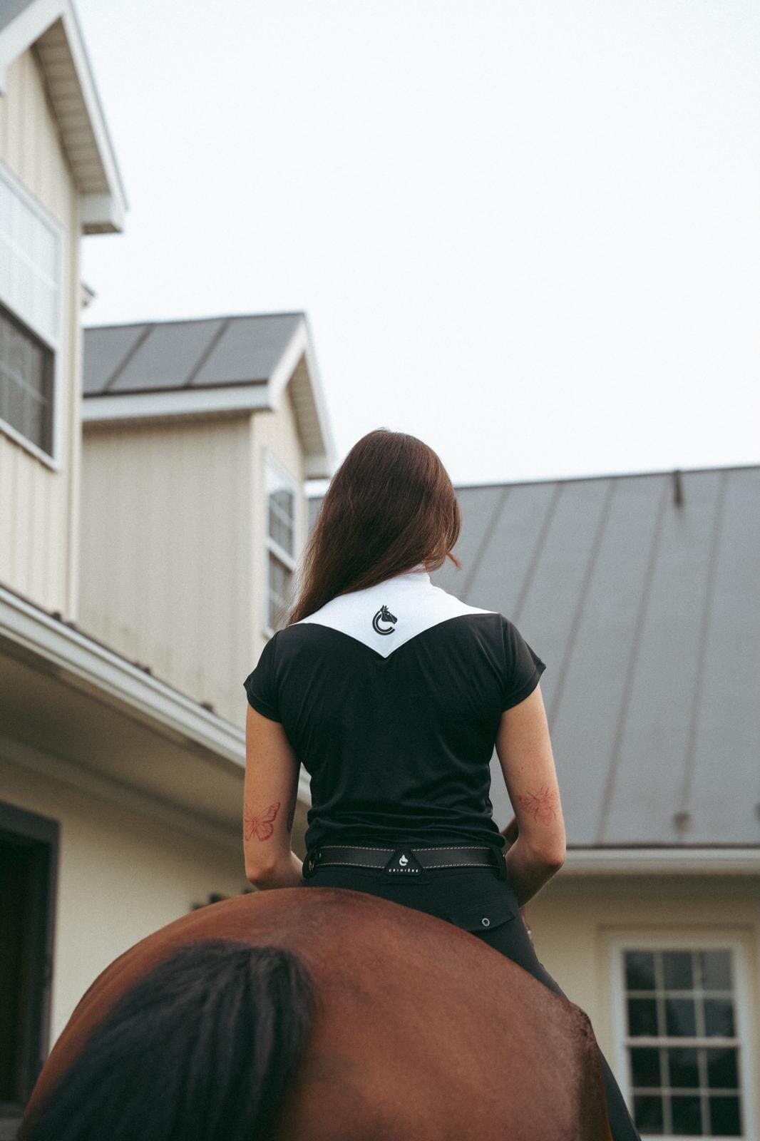 Margot Show Shirt | Black Show Shirts C R I N I Ē R E