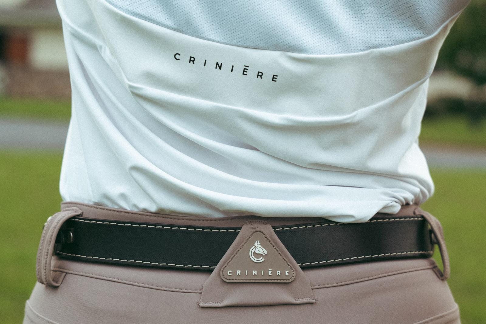 Olivia Show Shirt | Snow White Equestrian apparel C R I N I Ē R E