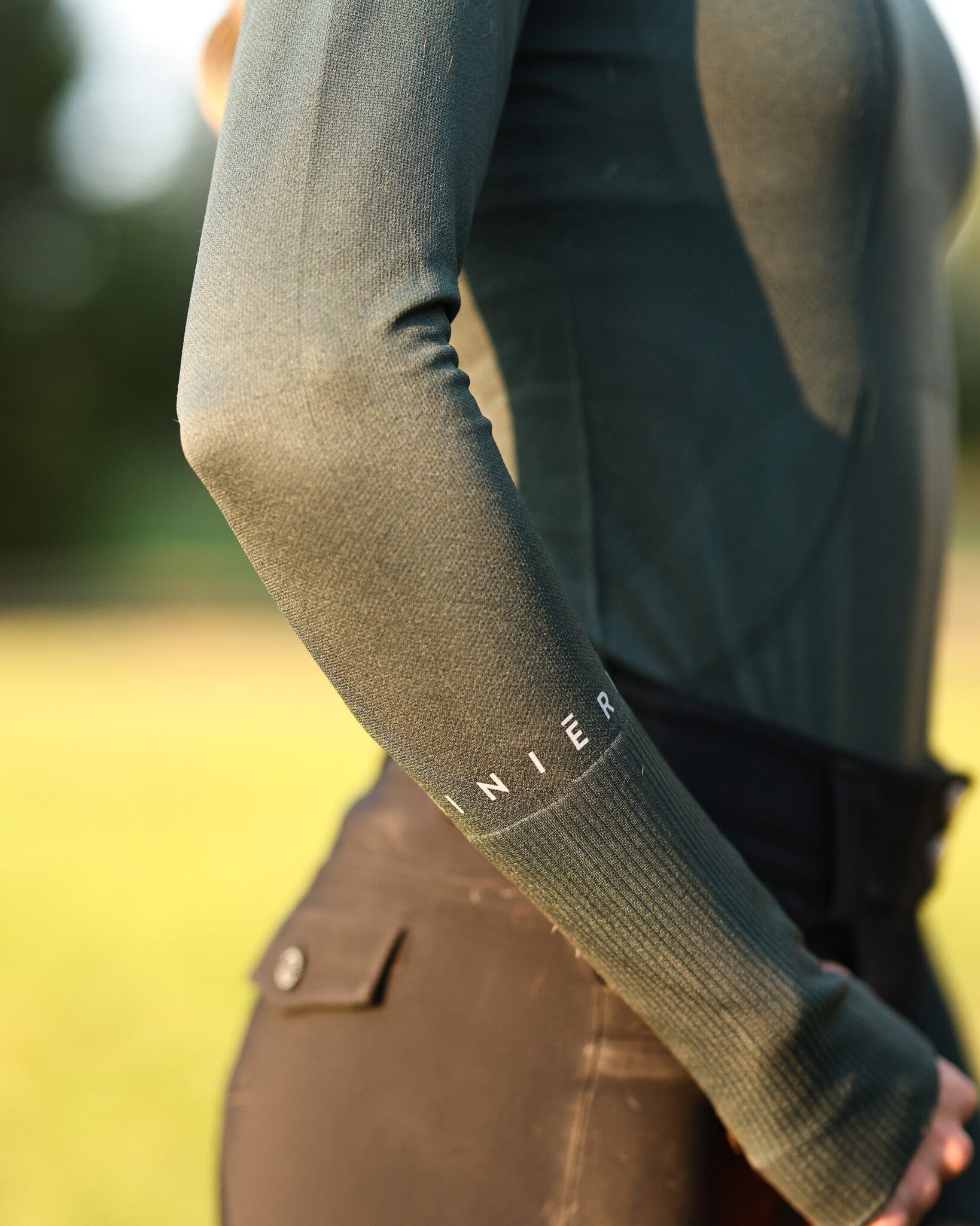 Seamless Essential LS | Matcha Schooling Shirts C R I N I Ē R E