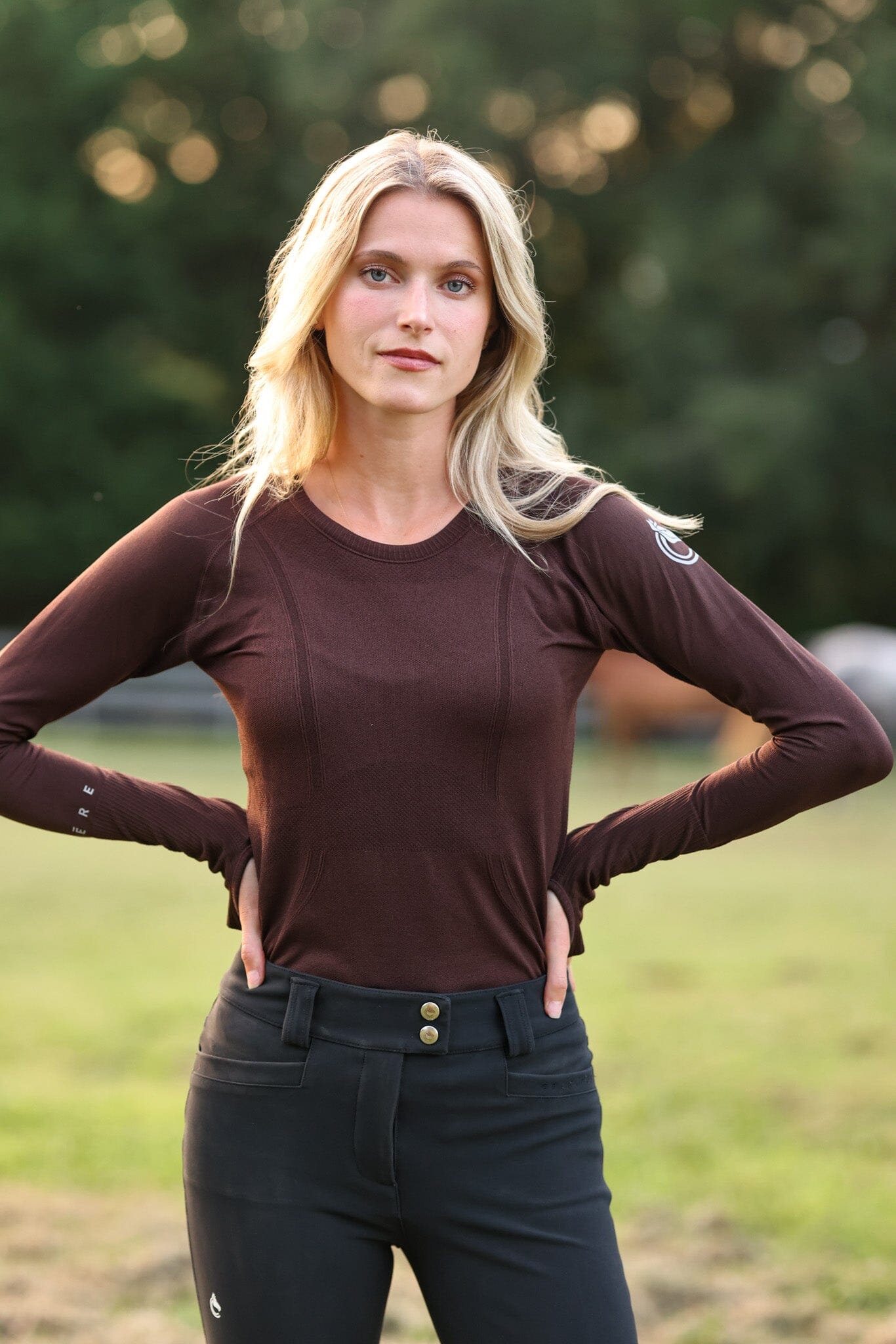 Seamless Essential LS | Mocha Schooling Shirts C R I N I Ē R E