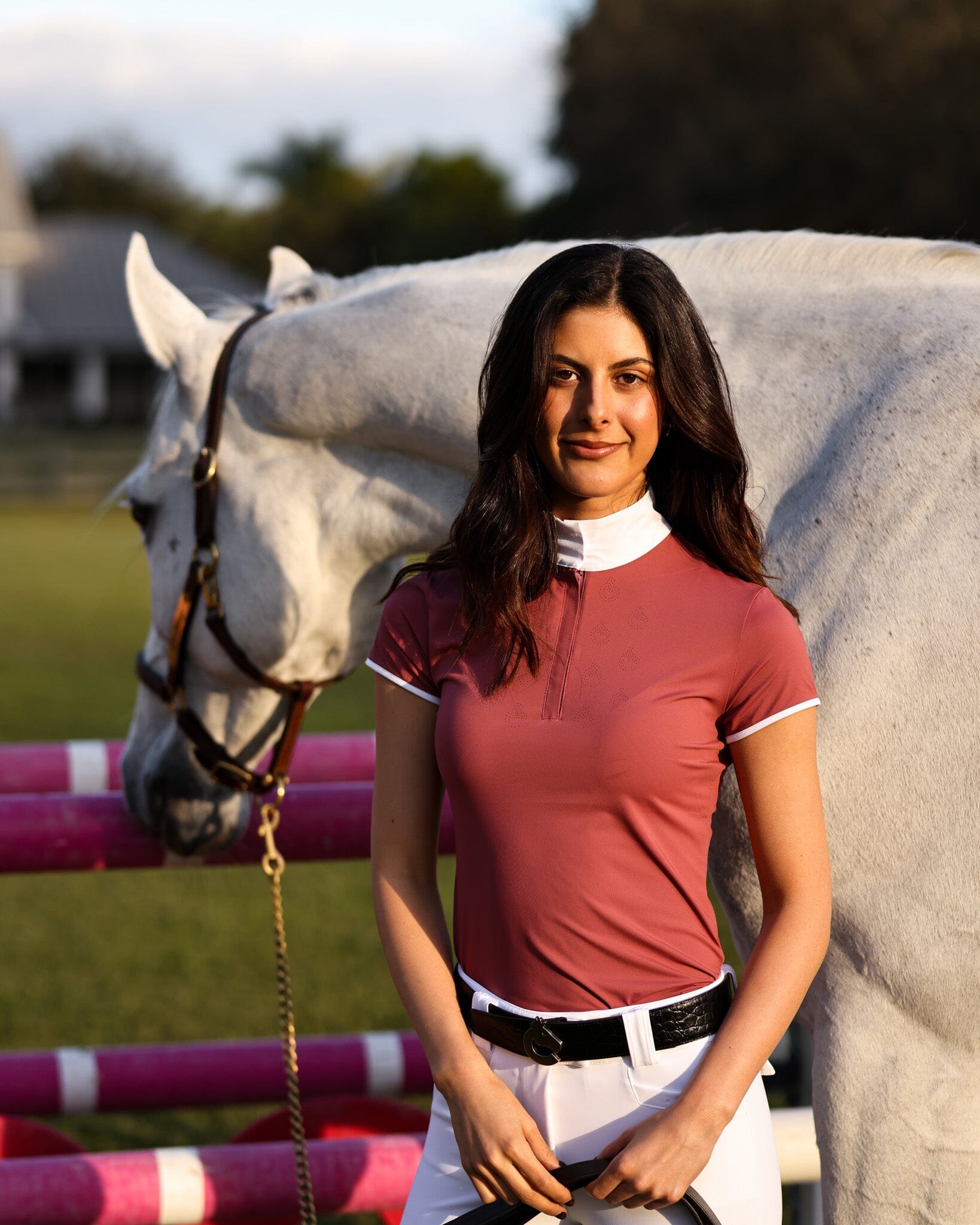 Bella Short Sleeve Show Shirt | Cherry Blossom CriniereLife 