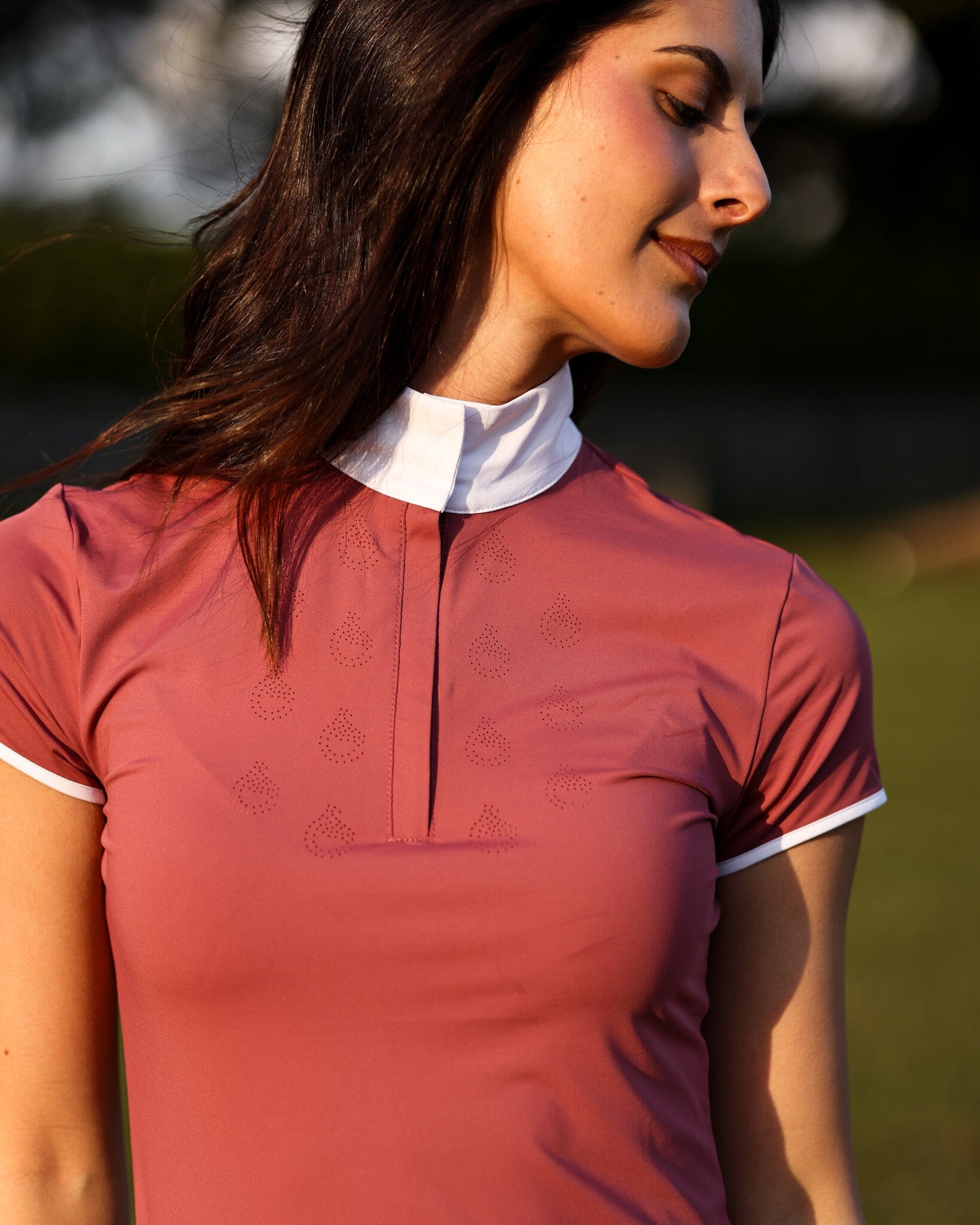 Bella Short Sleeve Show Shirt | Cherry Blossom CriniereLife 