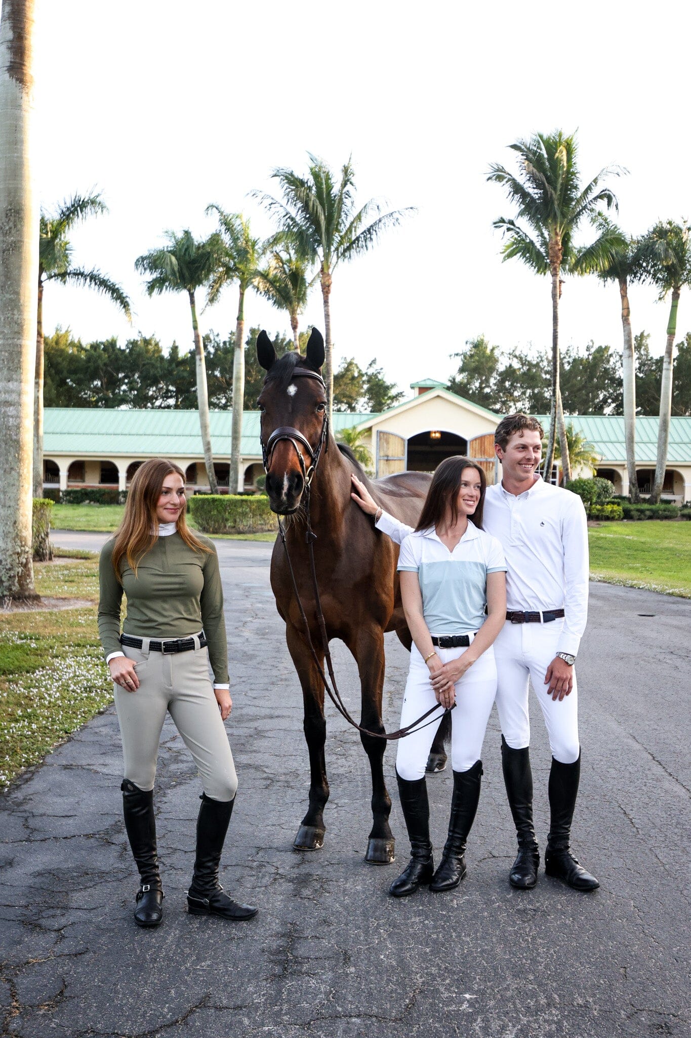 Bella Show Shirt | Forest Green Show Shirts CriniereLife 