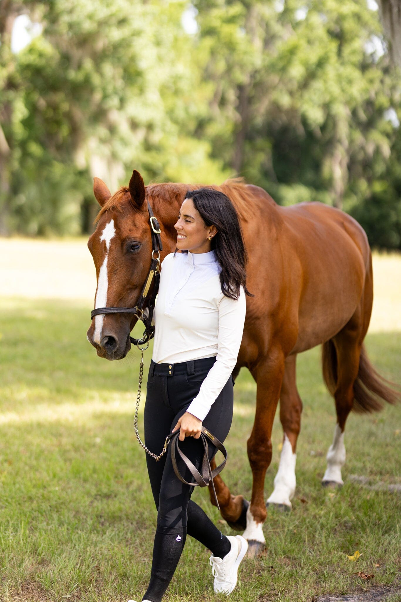 Juliette High Compression Breeches in Black - Sample Sale Riding Breeches C R I N I Ē R E 