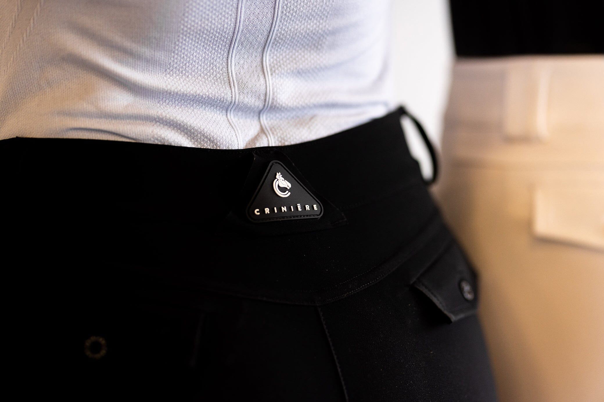 Juliette High Compression Breeches in Black - Sample Sale Riding Breeches C R I N I Ē R E 