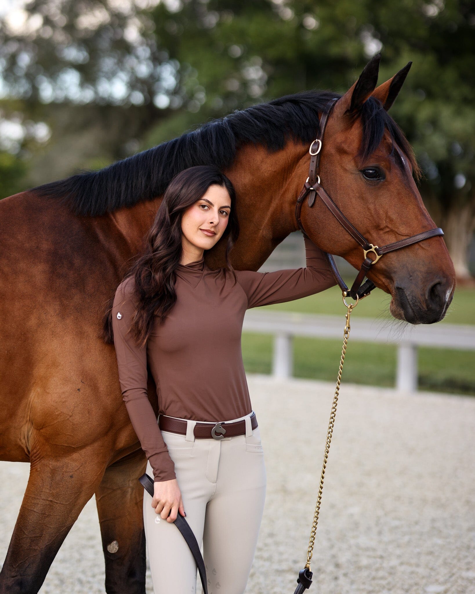 Kai Shirt Classic | Mocha Schooling Shirts CriniereLife 