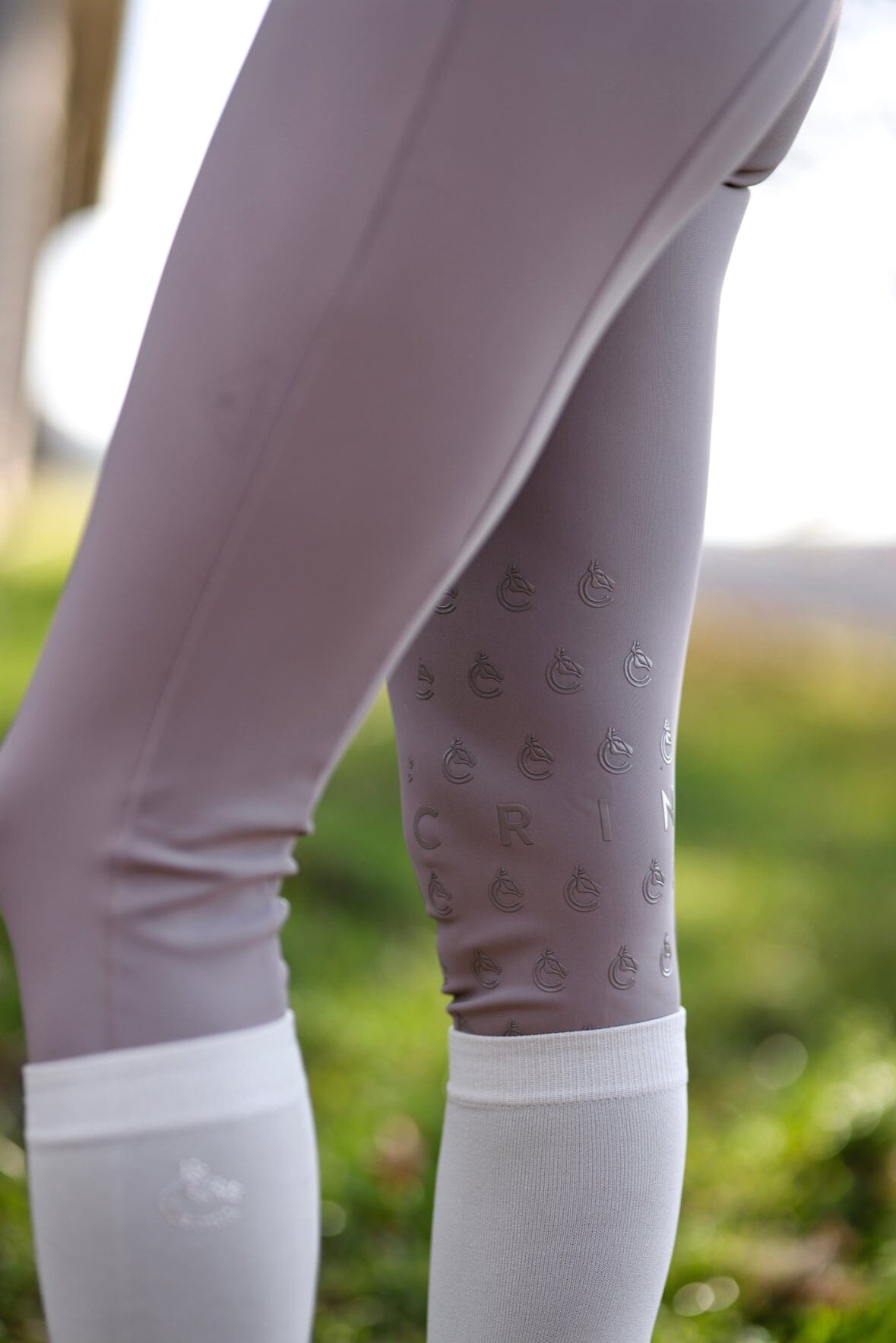 Lightweight Breeches in Simply Taupe Premium Riding Breeches C R I N I Ē R E 