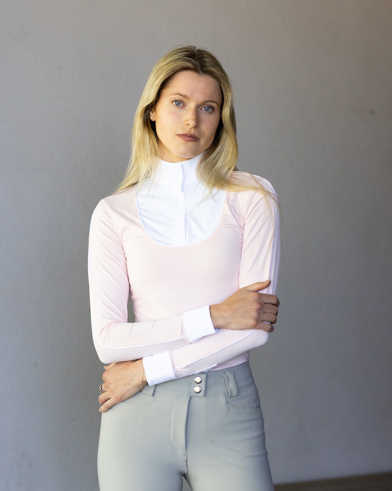 Sienna Show Shirt | Blush Pink CriniereLife 